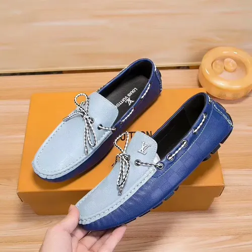 Louis Vuitton LV Oxfords Shoes For Men #1443274 $76.00 USD, Wholesale Replica Louis Vuitton LV Oxfords Shoes