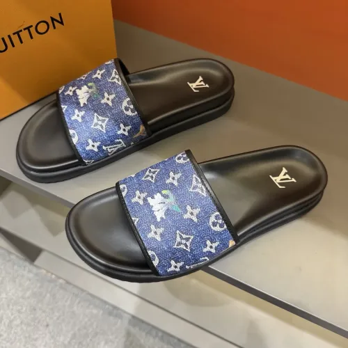 Louis Vuitton Slippers For Men #1443358 $52.00 USD, Wholesale Replica Louis Vuitton Slippers