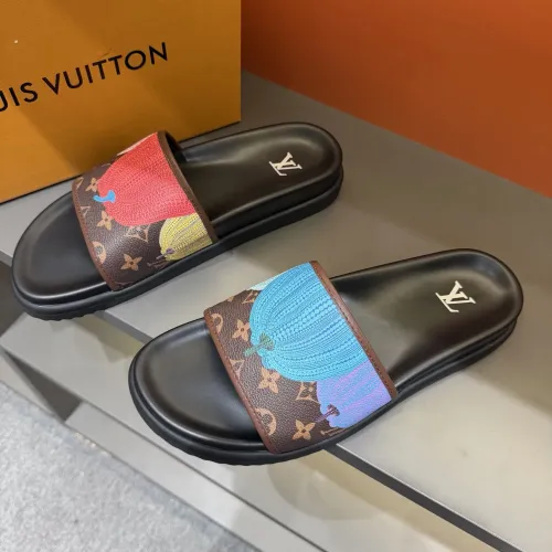 Louis Vuitton Slippers For Men #1443364 $52.00 USD, Wholesale Replica Louis Vuitton Slippers