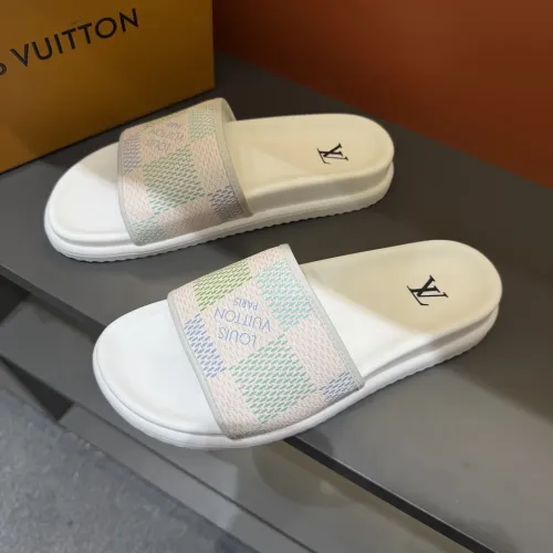 Louis Vuitton Slippers For Men #1443366 $52.00 USD, Wholesale Replica Louis Vuitton Slippers