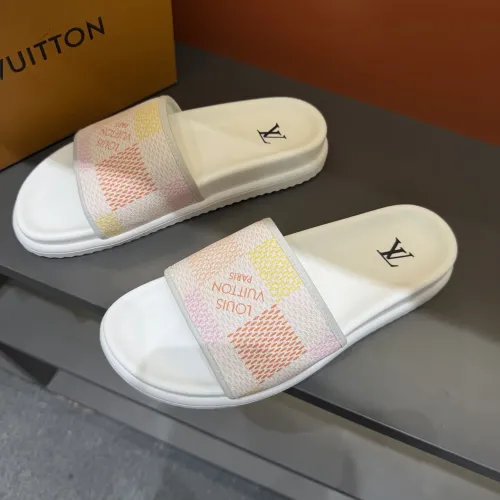 Louis Vuitton Slippers For Men #1443369 $52.00 USD, Wholesale Replica Louis Vuitton Slippers