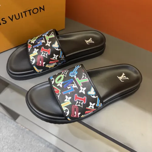 Louis Vuitton Slippers For Men #1443372 $52.00 USD, Wholesale Replica Louis Vuitton Slippers