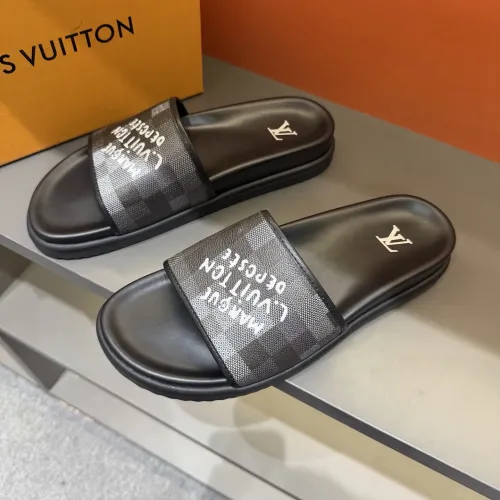 Louis Vuitton Slippers For Men #1443377 $52.00 USD, Wholesale Replica Louis Vuitton Slippers