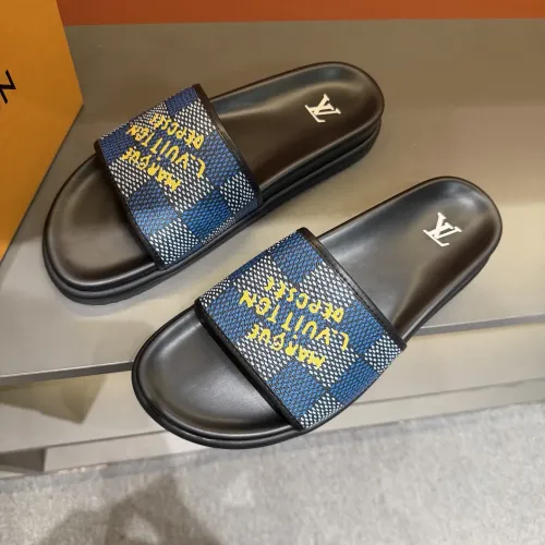 Louis Vuitton Slippers For Men #1443378 $52.00 USD, Wholesale Replica Louis Vuitton Slippers