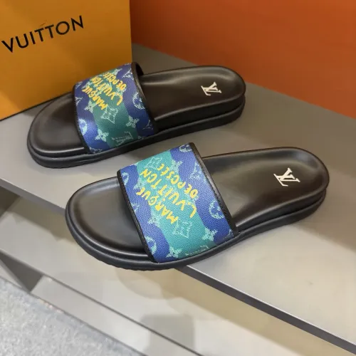 Louis Vuitton Slippers For Men #1443379 $52.00 USD, Wholesale Replica Louis Vuitton Slippers