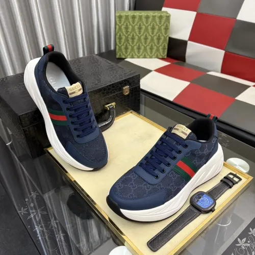 Replica Gucci Casual Shoes For Men #1443437 $85.00 USD for Wholesale