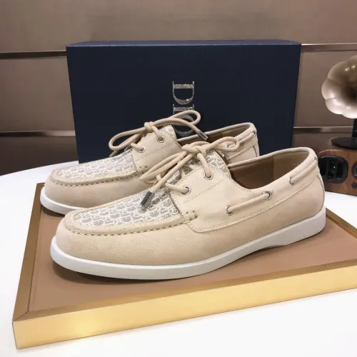 Christian Dior Leather Shoes For Men #1443552 $102.00 USD, Wholesale Replica Christian Dior Leather Shoes