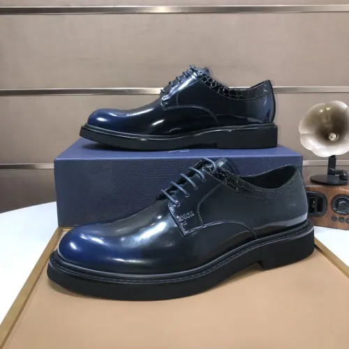 Christian Dior Leather Shoes For Men #1443560 $135.00 USD, Wholesale Replica Christian Dior Leather Shoes