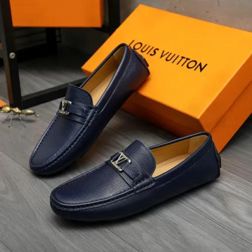 Louis Vuitton LV Oxfords Shoes For Men #1443568 $80.00 USD, Wholesale Replica Louis Vuitton LV Oxfords Shoes