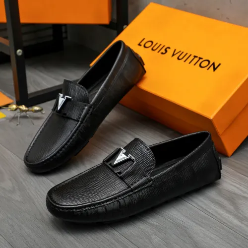 Louis Vuitton LV Oxfords Shoes For Men #1443570 $80.00 USD, Wholesale Replica Louis Vuitton LV Oxfords Shoes