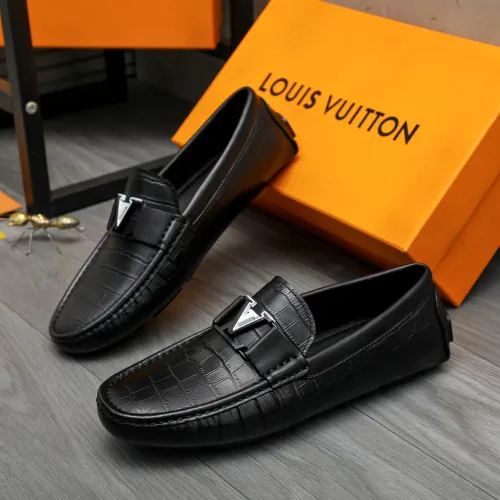 Louis Vuitton LV Oxfords Shoes For Men #1443571 $80.00 USD, Wholesale Replica Louis Vuitton LV Oxfords Shoes