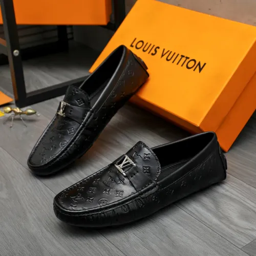 Louis Vuitton LV Oxfords Shoes For Men #1443574 $80.00 USD, Wholesale Replica Louis Vuitton LV Oxfords Shoes
