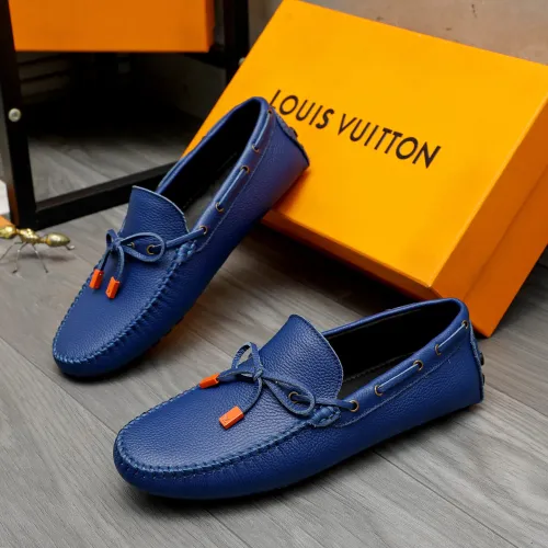 Louis Vuitton LV Oxfords Shoes For Men #1443576 $80.00 USD, Wholesale Replica Louis Vuitton LV Oxfords Shoes