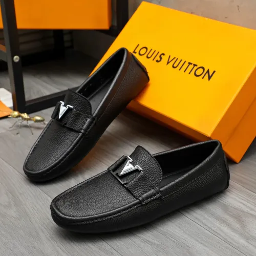 Louis Vuitton LV Oxfords Shoes For Men #1443580 $80.00 USD, Wholesale Replica Louis Vuitton LV Oxfords Shoes