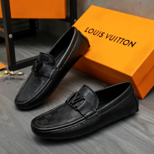 Louis Vuitton LV Oxfords Shoes For Men #1443586 $80.00 USD, Wholesale Replica Louis Vuitton LV Oxfords Shoes