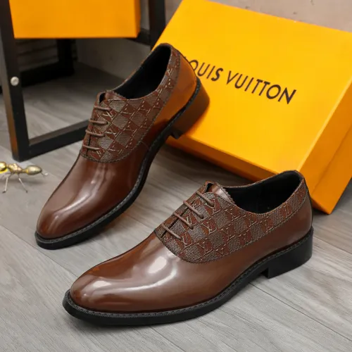 Louis Vuitton LV Oxfords Shoes For Men #1443589 $92.00 USD, Wholesale Replica Louis Vuitton LV Oxfords Shoes