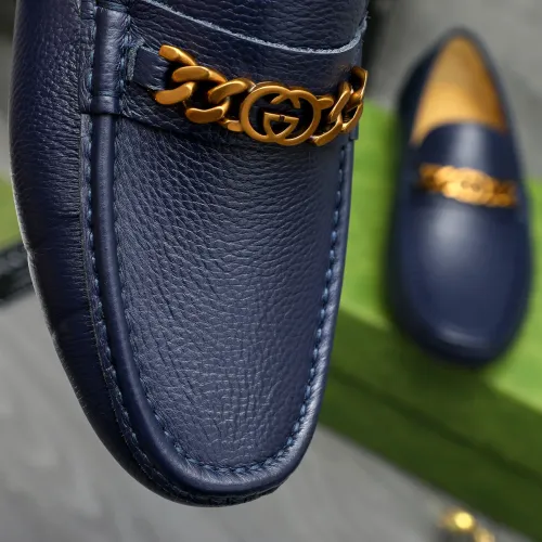 Replica Gucci Oxfords Shoes For Men #1443613 $80.00 USD for Wholesale