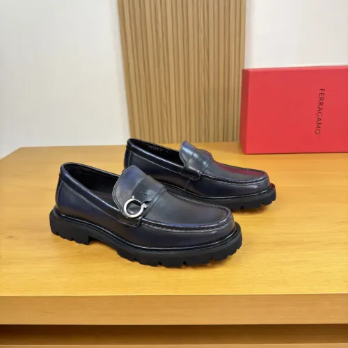 Salvatore Ferragamo Leather Shoes For Men #1443642