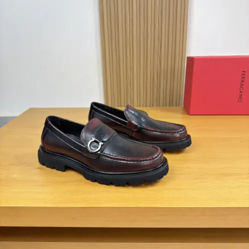 Salvatore Ferragamo Leather Shoes For Men #1443643