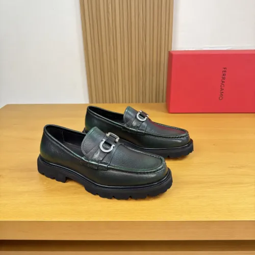 Salvatore Ferragamo Leather Shoes For Men #1443646