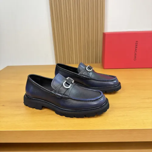 Salvatore Ferragamo Leather Shoes For Men #1443647