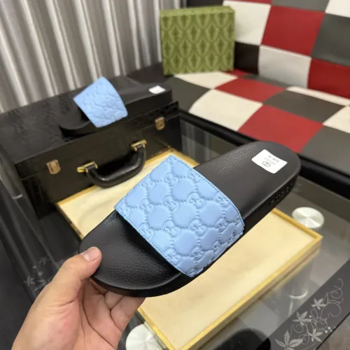 Gucci Slippers For Men #1443661 $42.00 USD, Wholesale Replica Gucci Slippers