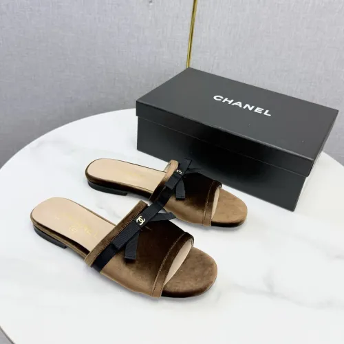 Chanel Slippers For Women #1443677 $96.00 USD, Wholesale Replica Chanel Slippers