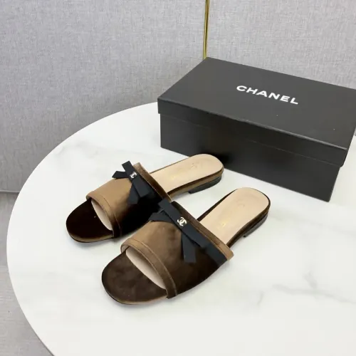 Replica Chanel Slippers For Women #1443677 $96.00 USD for Wholesale