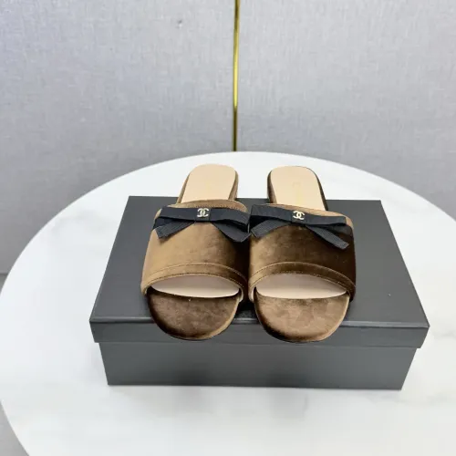 Replica Chanel Slippers For Women #1443677 $96.00 USD for Wholesale