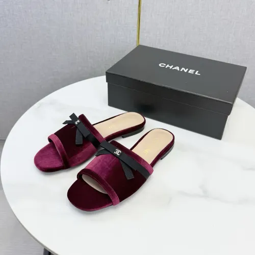Replica Chanel Slippers For Women #1443678 $96.00 USD for Wholesale