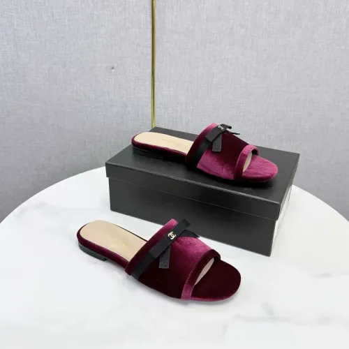 Replica Chanel Slippers For Women #1443678 $96.00 USD for Wholesale
