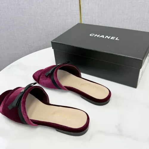 Replica Chanel Slippers For Women #1443678 $96.00 USD for Wholesale