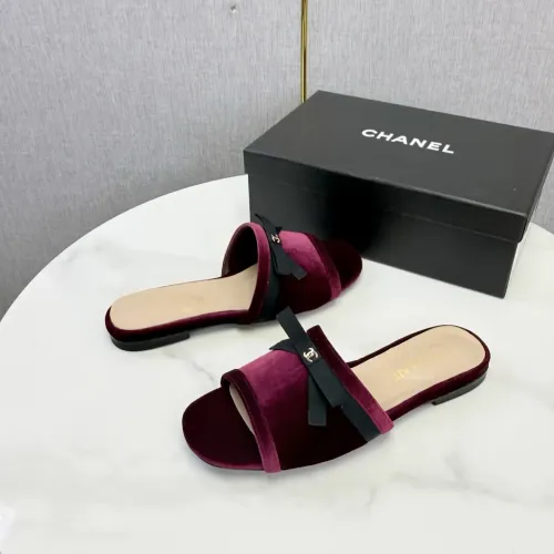 Replica Chanel Slippers For Women #1443678 $96.00 USD for Wholesale