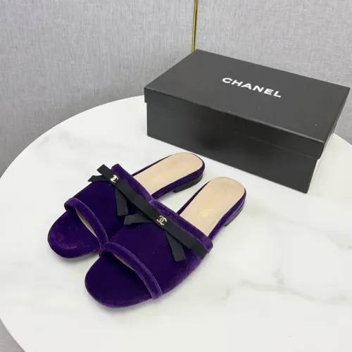 Replica Chanel Slippers For Women #1443680 $96.00 USD for Wholesale