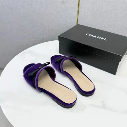 Replica Chanel Slippers For Women #1443680 $96.00 USD for Wholesale