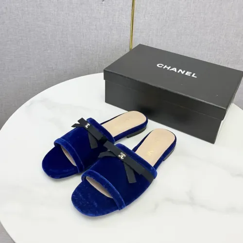 Replica Chanel Slippers For Women #1443682 $96.00 USD for Wholesale