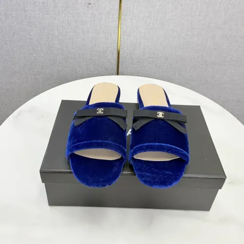Replica Chanel Slippers For Women #1443682 $96.00 USD for Wholesale