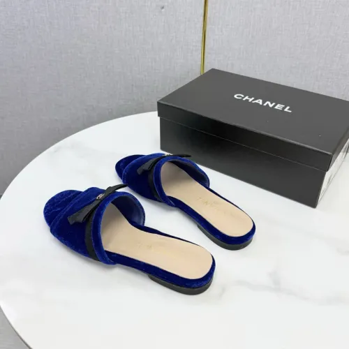 Replica Chanel Slippers For Women #1443682 $96.00 USD for Wholesale