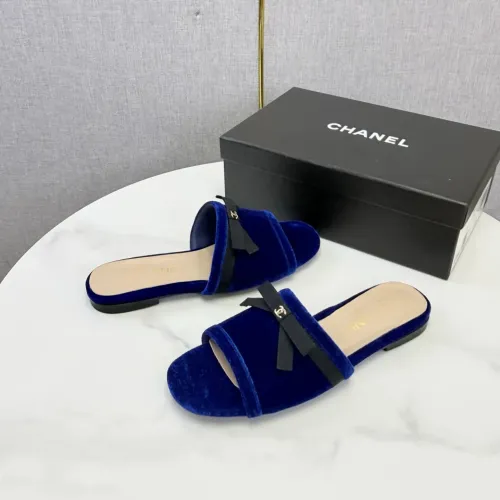 Replica Chanel Slippers For Women #1443682 $96.00 USD for Wholesale