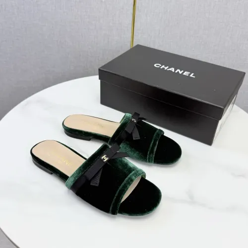 Chanel Slippers For Women #1443683 $96.00 USD, Wholesale Replica Chanel Slippers