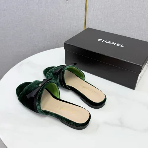 Replica Chanel Slippers For Women #1443683 $96.00 USD for Wholesale