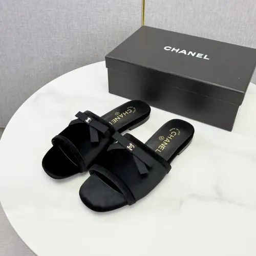 Replica Chanel Slippers For Women #1443685 $96.00 USD for Wholesale