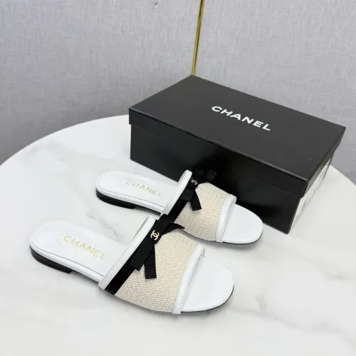 Chanel Slippers For Women #1443687 $96.00 USD, Wholesale Replica Chanel Slippers