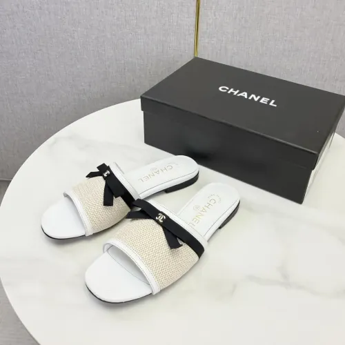 Replica Chanel Slippers For Women #1443687 $96.00 USD for Wholesale