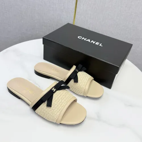 Chanel Slippers For Women #1443688 $96.00 USD, Wholesale Replica Chanel Slippers
