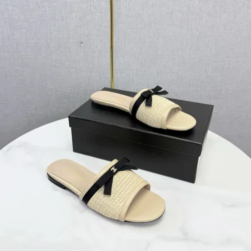 Replica Chanel Slippers For Women #1443688 $96.00 USD for Wholesale