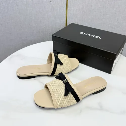 Replica Chanel Slippers For Women #1443688 $96.00 USD for Wholesale