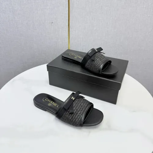 Replica Chanel Slippers For Women #1443689 $96.00 USD for Wholesale