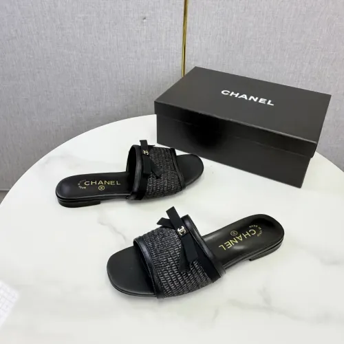 Replica Chanel Slippers For Women #1443689 $96.00 USD for Wholesale
