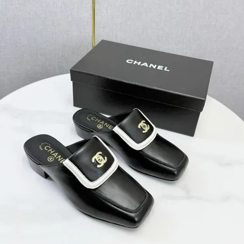 Chanel Slippers For Women #1443695 $100.00 USD, Wholesale Replica Chanel Slippers